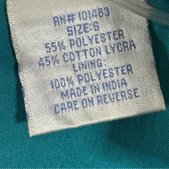 Bleu Bayou Floral Jacquard Jacket | Size Small - Picture 4 of 5